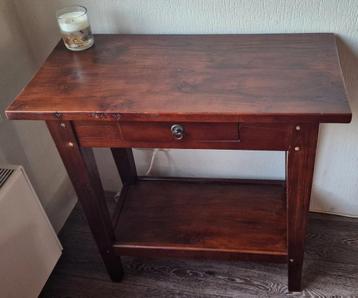 Antiek Houten Kastje met Lade beschikbaar voor biedingen