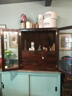 Verzamelaarskast mahoniehout 19e eeuw., Ophalen