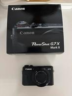 Canon PowerShot G7X Mark II, Audio, Tv en Foto, Fotocamera's Digitaal, Canon, Compact, Ophalen of Verzenden, Zo goed als nieuw
