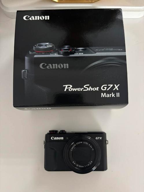 Canon PowerShot G7X Mark II, Audio, Tv en Foto, Fotocamera's Digitaal, Zo goed als nieuw, Compact, Canon, 4 t/m 7 keer, Ophalen of Verzenden