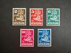 1950 Kerken in oorlogstijd NVPH nr 556-560 ongestempeld, Postzegels en Munten, Postzegels | Nederland, Verzenden, Na 1940