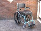Meyra rolstoel 45cm massieve banden en dik zacht zitkussen, Ophalen of Verzenden, Zo goed als nieuw, Duwrolstoel