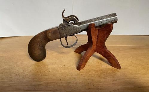Antiek Percussie Pistooltje, Antiek en Kunst, Antiek | Overige Antiek, Ophalen of Verzenden