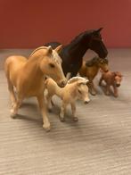 Schleich paarden met veulens, Ophalen of Verzenden, Zo goed als nieuw, Paard, Beeldje of Figuurtje