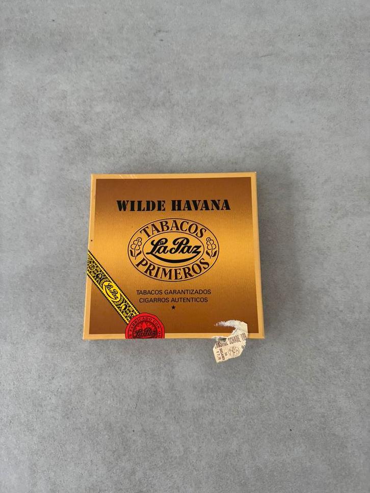 Wilde Havana La Paz (tabacos) (verzamelitem), Verzamelen, Rookartikelen, Aanstekers en Luciferdoosjes, Zo goed als nieuw, Tabaksdoos of Verpakking