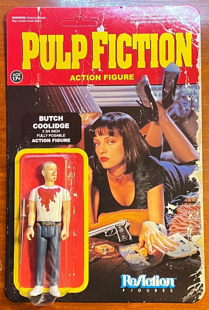 Pulp Fiction - Butch Coolidge - ReAction/FunkoX/Super7, Verzamelen, Film en Tv, Nieuw, Film, Actiefiguur of Pop, Ophalen