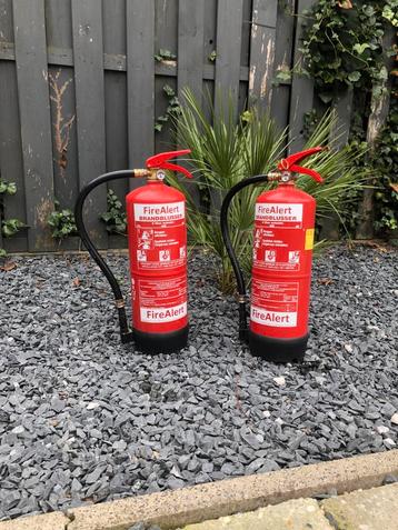 2 Brandblussers - FireAlert - Goedkoop! beschikbaar voor biedingen