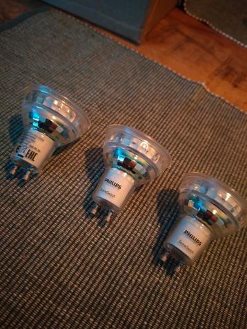 3x Philips SceneSwitch LED Spots beschikbaar voor biedingen