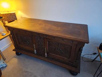 Houten oud dressoir