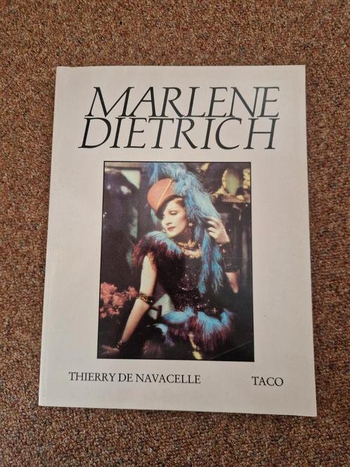 Marlene Dietrich Fotoboek/biografie - Thierry de Navacelle, Boeken, Film, Tv en Media, Gelezen, Personen, Ophalen of Verzenden