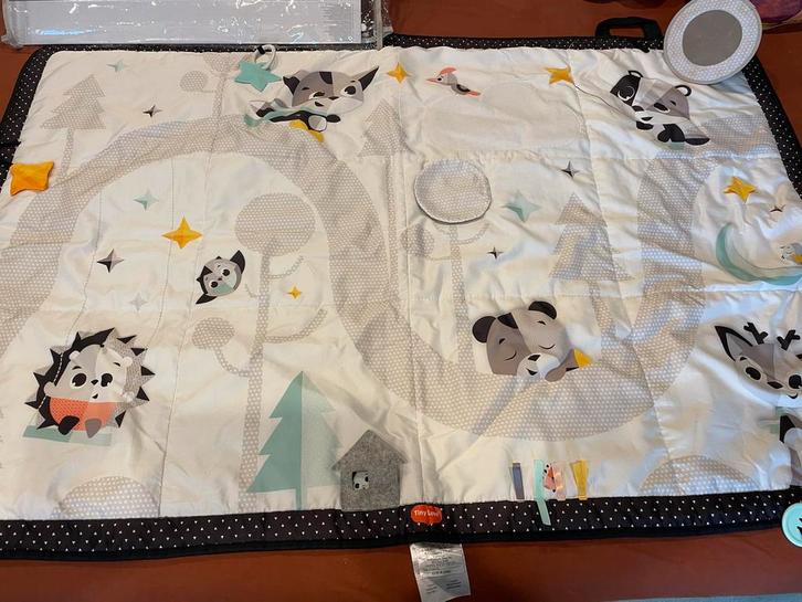 Tiny Love XL Speelman - Zwart/Wit - 150x100cm, Kinderen en Baby's, Speelgoed | Speelkleden, Zo goed als nieuw, Ophalen