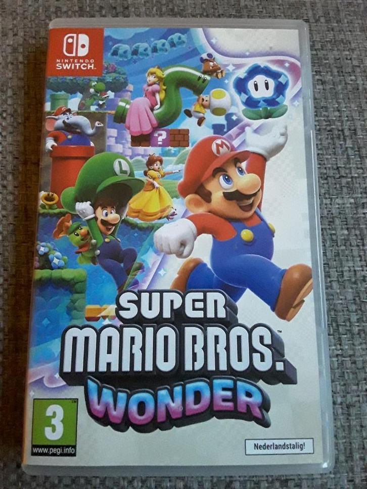 Nintendo Switch Game Super Mario Bros. Wonder, Spelcomputers en Games, Games | Nintendo Switch, Zo goed als nieuw, Avontuur en Actie