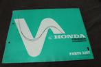 Honda CB400A Hondamatic 1977 motorcycle parts list CB 400 A, Ophalen of Verzenden, Honda