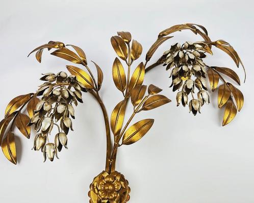 Vintage Hans Kögl muurlamp, Huis en Inrichting, Lampen | Wandlampen, Gebruikt, Metaal, Ophalen of Verzenden