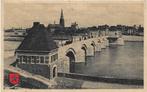 AK Maastricht - St. Servaasbrug met Gezicht op Wijk, Verzenden, 1940 tot 1960, Gelopen, Limburg