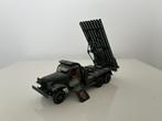 Militaire truck statisch modelbouw vintage, Hobby en Vrije tijd, Modelbouw | Auto's en Voertuigen, Overige merken, Gebruikt, 1:50 of kleiner