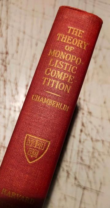 The Theory of Monopolistic Competition - Chamberlin - 1960 beschikbaar voor biedingen