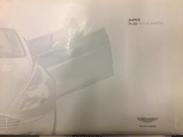 Aston Martin Rapide brochure/folder Engels nr. 704295 beschikbaar voor biedingen