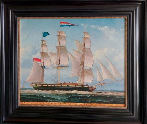 Wouter van Soest De Koorn-Zaaier Texel van Batavia, Antiek en Kunst, Kunst | Schilderijen | Klassiek, Ophalen