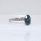 19 Lab Grown 1.35 Carat Diamanten ring, Certificaat, 17.7 mm, Verzenden, Geen, Nieuw, 17 tot 18