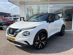 Nissan Juke 1.0 DIG-T N-Design Navigatie, 360" Camera, LMV,, Voorwielaandrijving, Stof, Wit, Origineel Nederlands