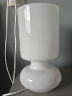 Ikea Lykta lamp wit, Vintage, modern, Ophalen of Verzenden, Minder dan 50 cm, Glas