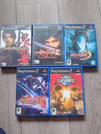 Complete onimusha serie ps2, Spelcomputers en Games, Avontuur en Actie, 1 speler, Ophalen of Verzenden, Zo goed als nieuw
