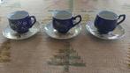 Japanse 3 st. kop en schotels met Japanse motieven Vintage., Antiek en Kunst, Antiek | Servies los, Ophalen of Verzenden