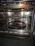 Bosch Combi Magnetronoven - Perfect voor elk huishouden!, Gebruikt, Oven met grill, Inbouw, Draaiplateau