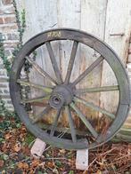 Karrewiel. Ongeveer 100 jaren oud, Antiek en Kunst, Ophalen of Verzenden