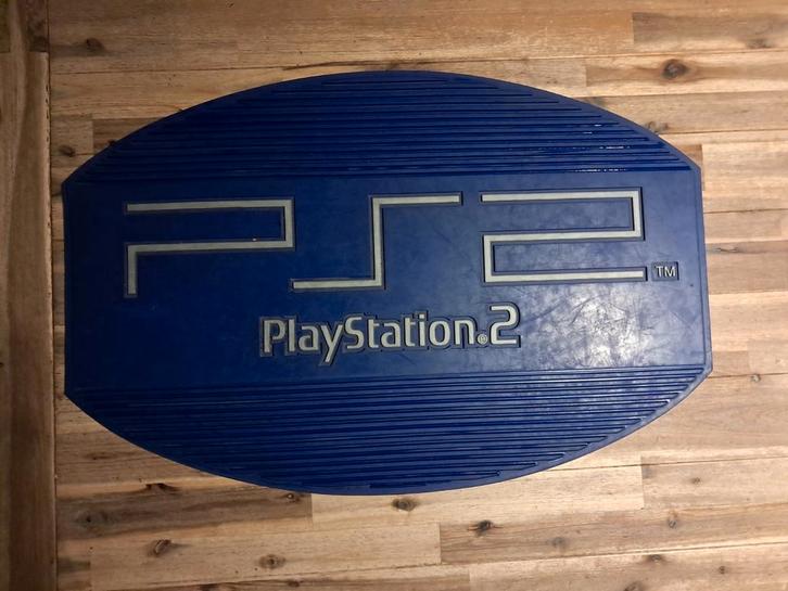 Playstation 2 rubberen vloermat, Spelcomputers en Games, Spelcomputers | Sony PlayStation 2, Zo goed als nieuw, Met 1 controller