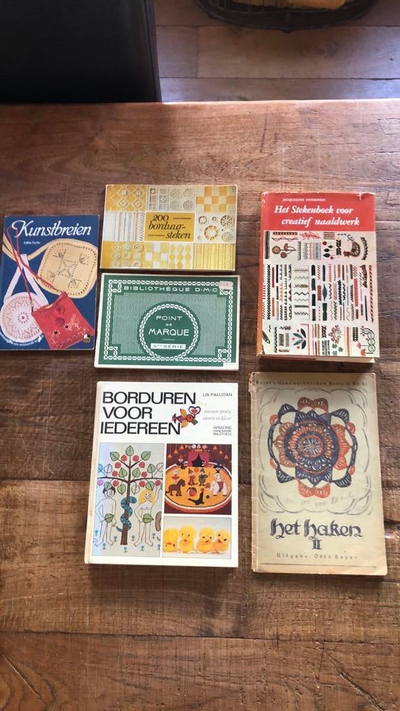 Borduren 6 stuks, Ophalen of Verzenden, Zo goed als nieuw, Overige onderwerpen