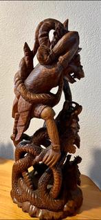 Mooi Groot Balinees Beeld Hanuman, Antiek en Kunst, Kunst | Niet-Westerse kunst, Ophalen of Verzenden