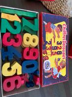 Houten blokjes cijfers nummers om te leren rekenen, Ophalen of Verzenden, Zo goed als nieuw, Rekenen