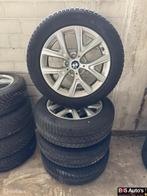 Originele Lm velgen + winterbanden + Tpms BMW X1 F48, Ophalen, Gebruikt, 16 inch, Banden en Velgen