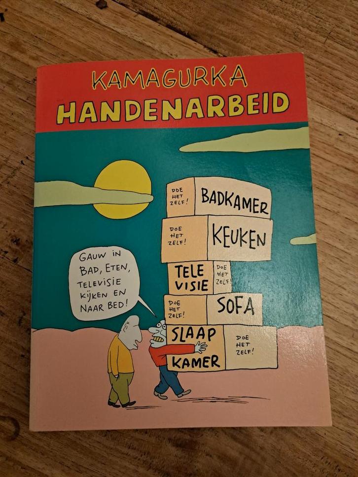 Kamagurka - Handenarbeid, Boeken, Strips | Comics, Ophalen of Verzenden