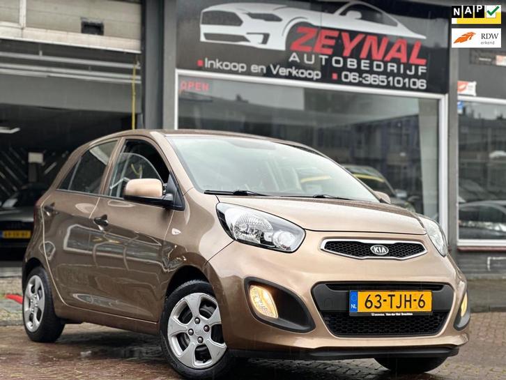 Kia Picanto 1.2 Airco Elek-Pakket Trekhaak NAP, Auto's, Kia, Bedrijf, Te koop, Picanto, ABS, Airbags, Airconditioning, Centrale vergrendeling