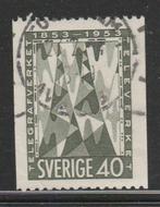 Zweden 1953 - Radio, Postzegels en Munten, Postzegels | Europa | Scandinavië, Zweden, Ophalen, Gestempeld
