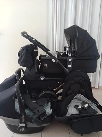 Zgan! Joolz Geo2 3in1 duo brilliant black incl maxi cosi's!  beschikbaar voor biedingen