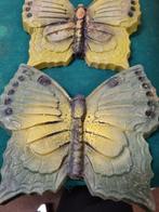 vlinders beton drie stuks, Ophalen of Verzenden