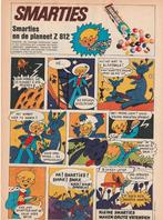 Retro reclame 1972 Smarties chocola ruimte planeet Z812, Verzamelen, Verzenden, Overige typen