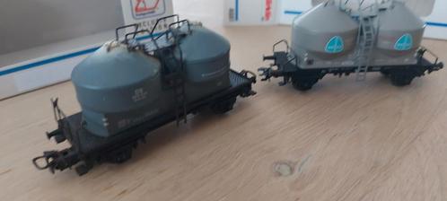 2 Märklin DB ketelwagens artnr 4661 in ovp, Hobby en Vrije tijd, Modeltreinen | H0, Zo goed als nieuw, Wagon, Wisselstroom, Märklin