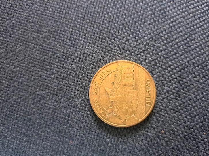 Italiaanse Munt - Stadio San Siro, Milaan, Postzegels en Munten, Penningen en Medailles, Overige materialen, Buitenland, Ophalen of Verzenden