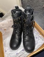 Zwarte leren boots maat 33 Friboo, Ophalen of Verzenden, Friboo, Meisje