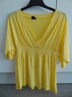 Geel Topje, Geel, Ophalen of Verzenden, Zo goed als nieuw, Maat 36 (S)