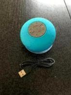 NIEUW! Badkamer Speaker Bluetooth met Zuignap Blauw €4,99, Overige merken, Overige typen, Nieuw, Ophalen of Verzenden