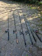 Complete Hengelsport Set - Stoel, Hengels, Foedraal, etc., Watersport en Boten, Hengelsport | Karpervissen, Ophalen of Verzenden