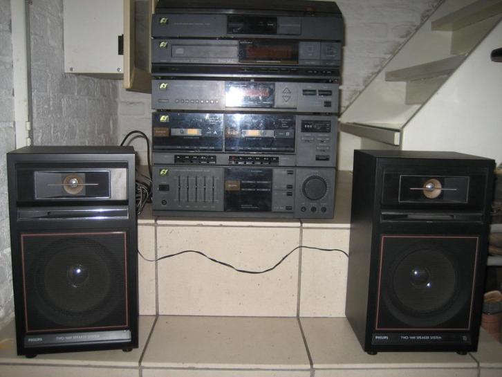 sansui toren stereo set, Audio, Tv en Foto, Stereo-sets, Gebruikt, Overige merken, Ophalen