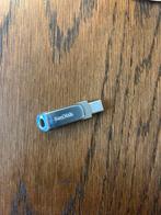 SANDISK USB-stick 256GB USB en USB-c, Ophalen of Verzenden, Zo goed als nieuw, SanDisk, 256 GB