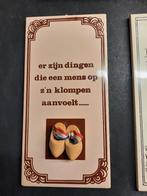 Tegeltjes met spreuk (zie foto's), N.v.t., N.v.t., Ophalen of Verzenden, Zo goed als nieuw